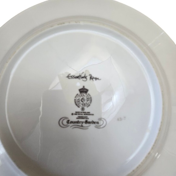 Royal Worchester Country Garden Bone China Plate‎ Floral Botanical - Picture 3 of 4